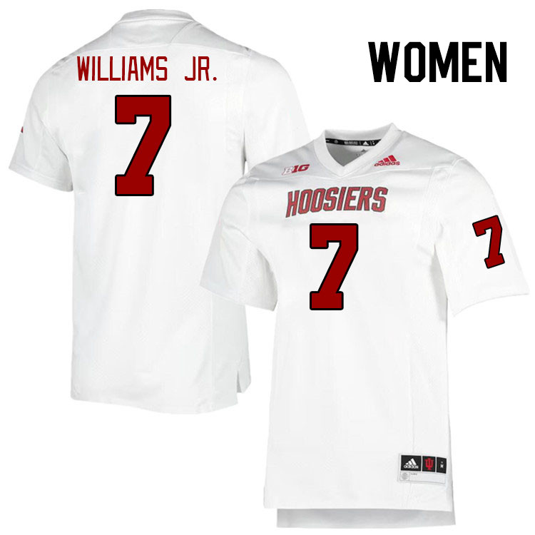 Women #7 E.J. Williams Jr. Indiana Hoosiers College Football Jerseys Stitched Sale-Retro
